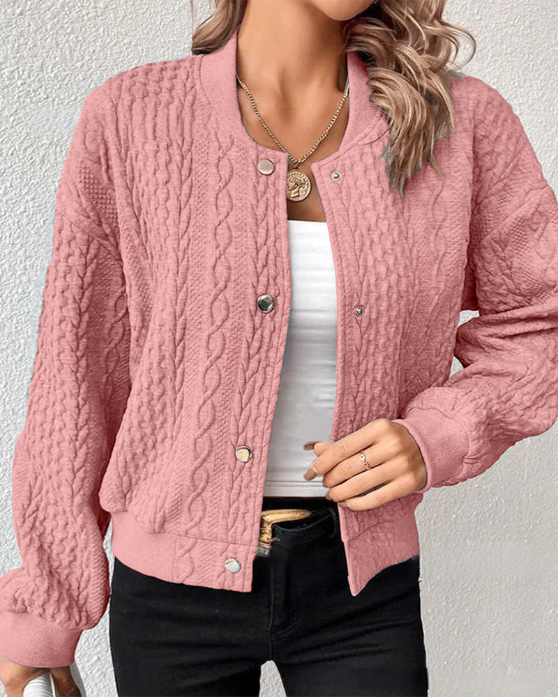 AINA™ | Strikket Kort Cardigan